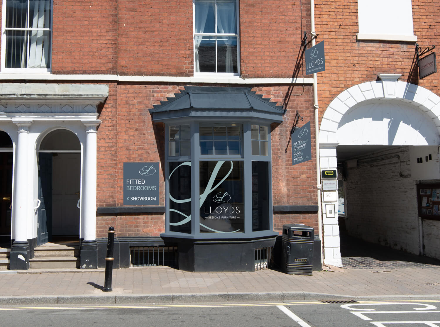 LLOYDS Bespoke Furniture Shop Front