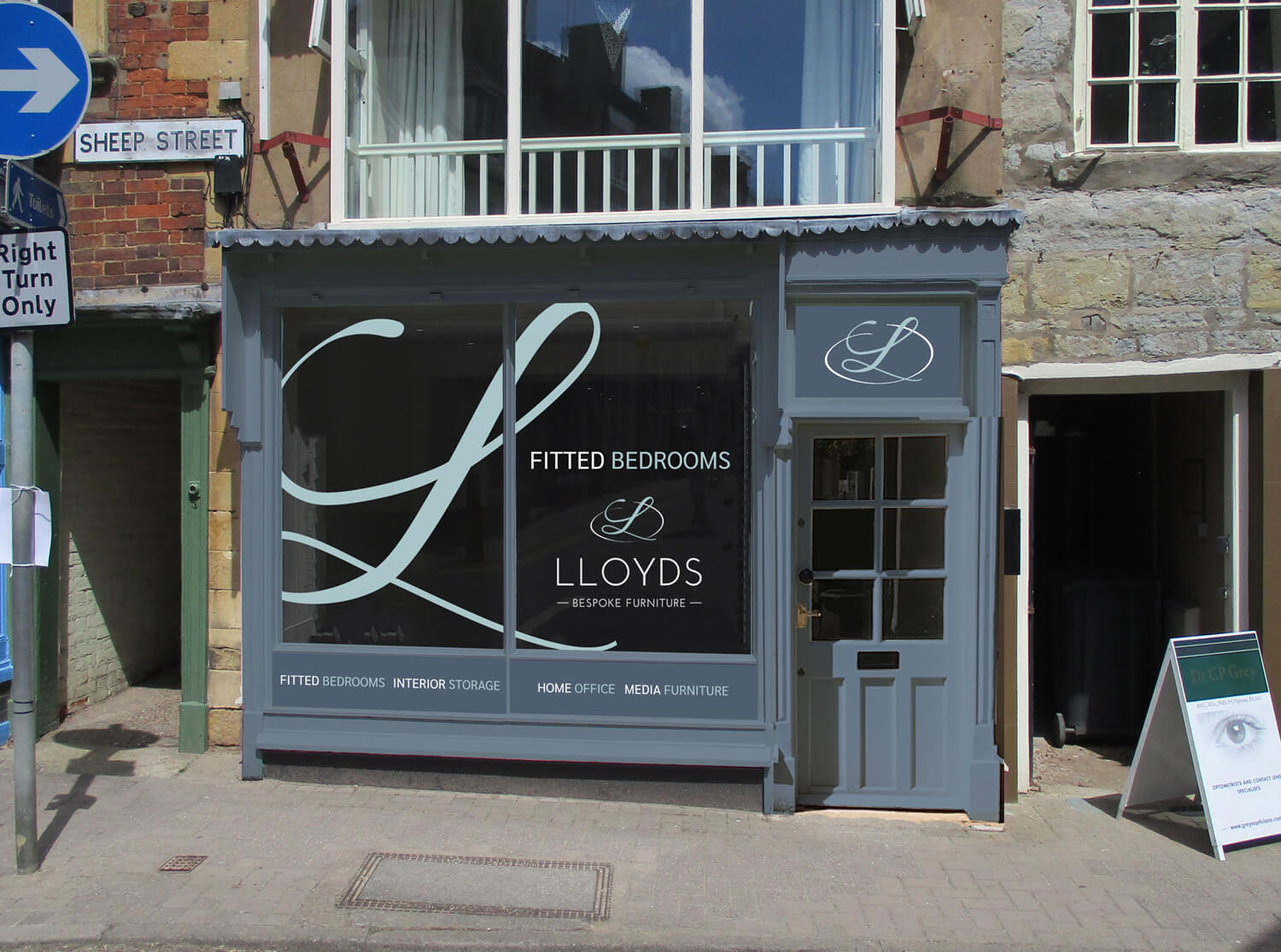 LLOYDS Bespoke Furniture Shop Front