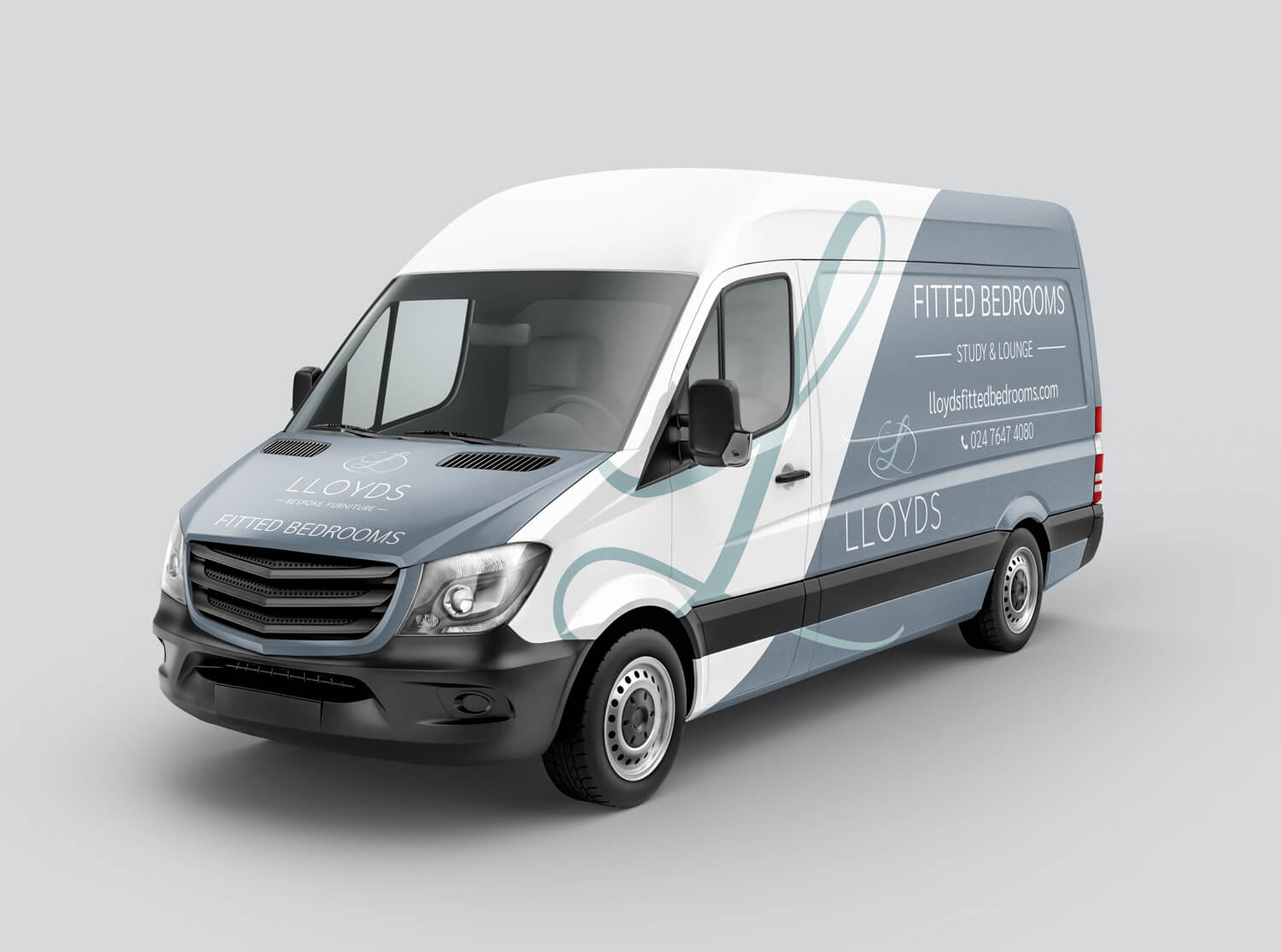 LLOYDS Bespoke Furniture Van Graphics
